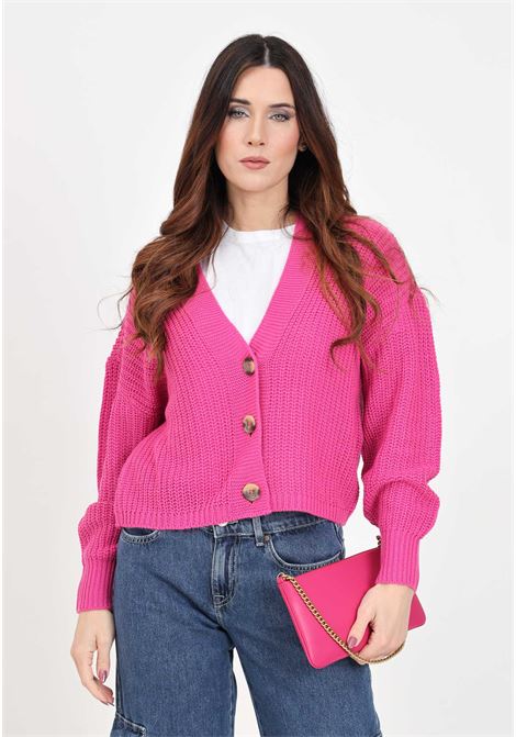 Pink cardigan for women ONLY | 15211521Raspberry Rose